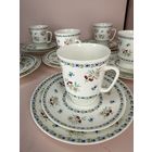 Набор из 6-ти кофейных трио ,ЛФЗ