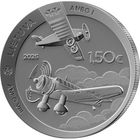 Литва 1,5 евро, 2025 100-летний юбилей - Самолет ANBO UNC