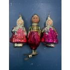 Старт с 1 рубля !Редкие елочные игрушки СССР  Алладин ,Девочка с букетом 1950ые года !Смотрите другие лоты ,много распродаж!