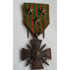 Франция. ПМВ, крест за военные заслуги Франции (1914-1917) три звезды
