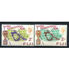 Британские колонии - Фиджи - 1966г. - чемпионат мира по футболу - 2 марки - полная серия, MNH [Mi 191-192]. #4-B6-124-A-1