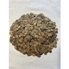 1 копейка 1961-91. Лот 2,1 кг (около 2100 штук)