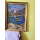 Карманов Е.А.Дом в котором я живу г.Минск ул.О.Кошевого.35 1968 год