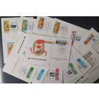 СССР 1980  почтовые карточки СГ , Олимпиада Москова-80, комплект (13 шт.).