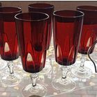 Фужеры Германия Nahtmann, двухслойное стекло, комплект 6 шт, с рубля