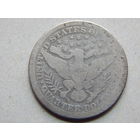 США 25 центов 1892г.