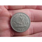 Фиджи.1 шиллинг.1958. С 20 копеек. Распродажа коллекции. Смотрите другие лоты.