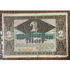 Банкнота 2 миллиарда марок 1923 год. Ремшайд. Веймарская республика.