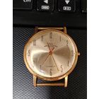 Редкие часы луч 23 камня АУ20 позолота