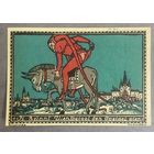 Нотгельд 1 марка 1921 год. Кнайтлинген. Веймарская республика
