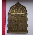 Икона. Створка от большого складня 17,5х10,5 см