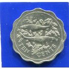 Багамские острова , Багамы 10 центов 1975