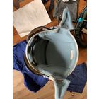 ПОЛНЫЙ комплект-включая оригинальные очки, советского пилота к шлему ЗШ-3 .Цена за всё что на фото. Это 3-й экземпляр таких комплектов-все выставлены в военных вещах