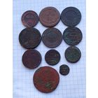 Монеты РИ , с 1 рубля .