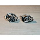 Металлические серьги "Jenavi", замки рабочие.