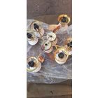 Люстра Польша,керамика,латунь,перламутр