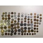 Лот монет страны мира 100 шт