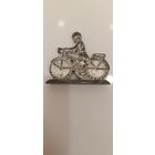Оловянный солдатик мотоциклист