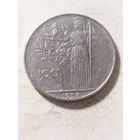 Италия 100 лир 1958