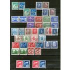 ГДР.МАРКИ 1952 г.с вариантами!Чистые марки без наклеек и с родным клеем!ВЫСОКИЙ КАТАЛОГ !