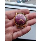 Часы ссср луч костюмные позолота, в ремонт