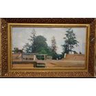 Картина , живопись масло Максимцов К.И. , по ошибке говорят Максимцев с рубля