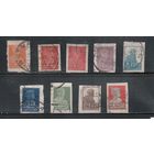 СССР-1923, (Заг.13-22)  гаш. , Лито, без ВЗ , Золотой Стандарт, 9 марок