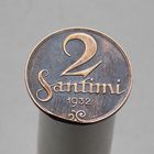 Латвия 2 сантима 1932