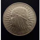 5 злотых 1932 г.  Польша.  Ядвига.  Серебро