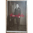 1930-е Открыточный формат первая комуния мальчик типажи ретро студийное фото