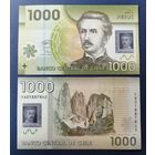 Чили, 1000 песо 2020 г, P-161 (полимер, герой войны Игнасио Каррера Пинто), UNC