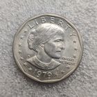 США 1 доллар 1979 г.  Доллар Сьюзен Энтони  двор "D"