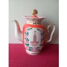 Чайник заварник Сумы. Фарфор. Олимпиада Москва 80.