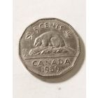 Канада 5 центов 1959
