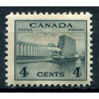 Британские колонии - Канада - 1942/43г. - военное производство, 4 с - 1 марка - MH [Mi 220]. #3-WB-102-A-1