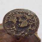 Печать польского шляхтича в составе ВА . Девиз " Такова моя жизнь"