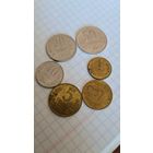 Лот набор 6 монет Узбекистан 1994 год