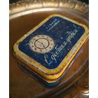 Коробка жестяная, банка, зубной порошок С ДОБРЫМ УТРОМ! Ф-ка Свобода, Москва, СССР