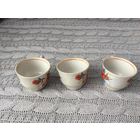 Три кофейных чашки Добруш СССР