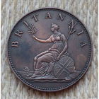 Великобритании 1/2 пенни 1807 года. Король Георгий III. Британия. Предложи свою цену или обмен!