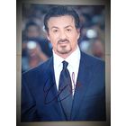 Автограф на фото, актёр Сильвестр Сталлоне.