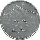 Словакия 20 геллеров 1993
