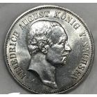 5 марок 1914 Саксония яркий штемпельный блеск! Редкость! ГИ крупное серебро