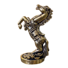 Статуэтка Лошадь на дыбах Латунь