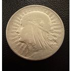 5 злотых 1933 г.  Польша. (1)  Ядвига.  Серебро. ЛЮКС