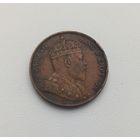 ЦЕЙЛОН  1 цент 1908 г.