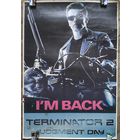 Плакат постер из 90x Терминатор 2