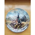 Настенная тарелка Kaiser птицы в дикой природе "Глухарь на свободе"