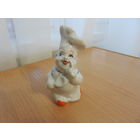 Солонка-статуэтка Поваренок с ложкой, повар. фарфор СССР