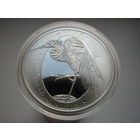 Большая белая цапля / Вялiкая белая чапля. Птица года, 2008 г. 10 рублей. Серебро. Идеал + сертификат, буклет